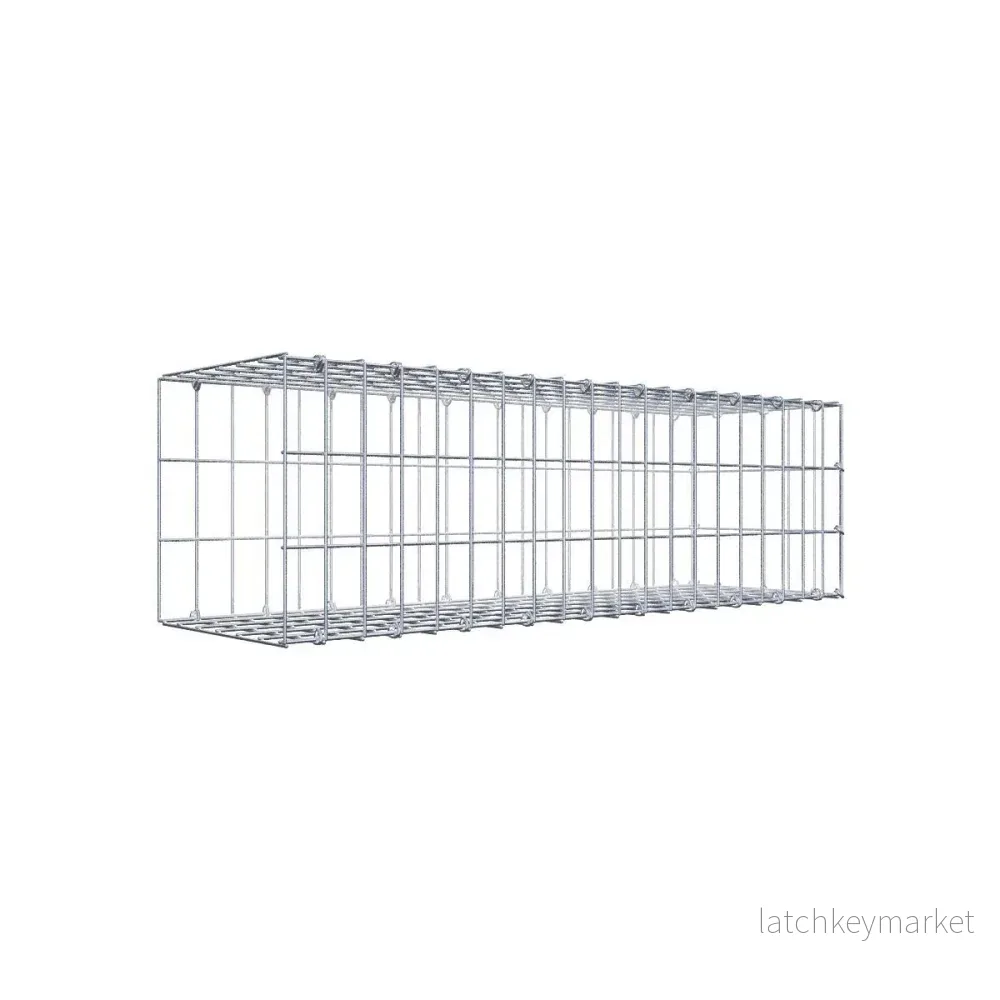 Tilläggsgabion typ 2 100 cm x 30 cm x 30 cm, maskstorlek 5 cm x 10 cm, C-ring Tilläggsgabion typ 2 100 cm x 30 cm x 30 cm, maskstorlek 5 cm x 10 cm, C-ring