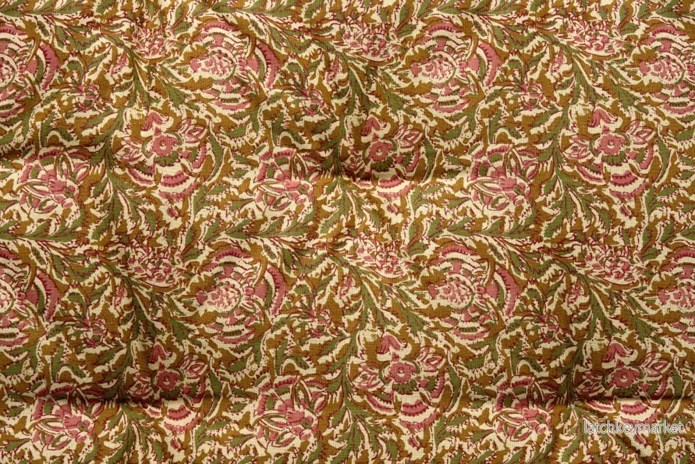Mönstrad Sittdyna, Sommarros, 60x100 cm - Bild 3