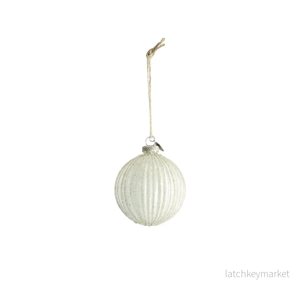 Norille julkula 9 cm benvit