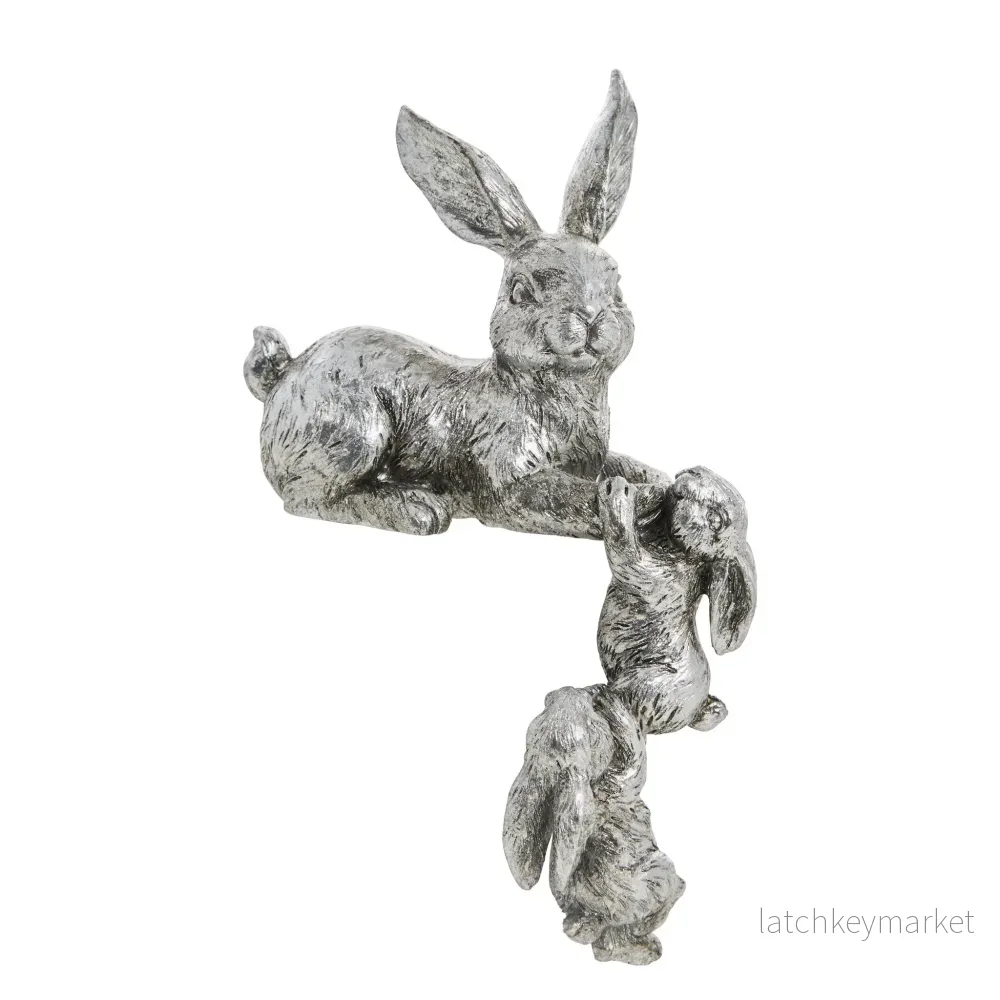 Selille kanindekoration H19.3 Silver Selille kanindekoration H19.3 Silver