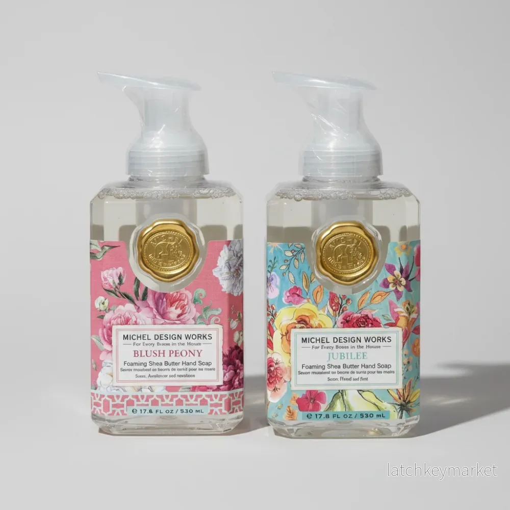 Skumtvål Blush Peony & Jubilee – MICHEL DESIGN WORKS (2-pack) Skumtvål Blush Peony & Jubilee – MICHEL DESIGN WORKS (2-pack)