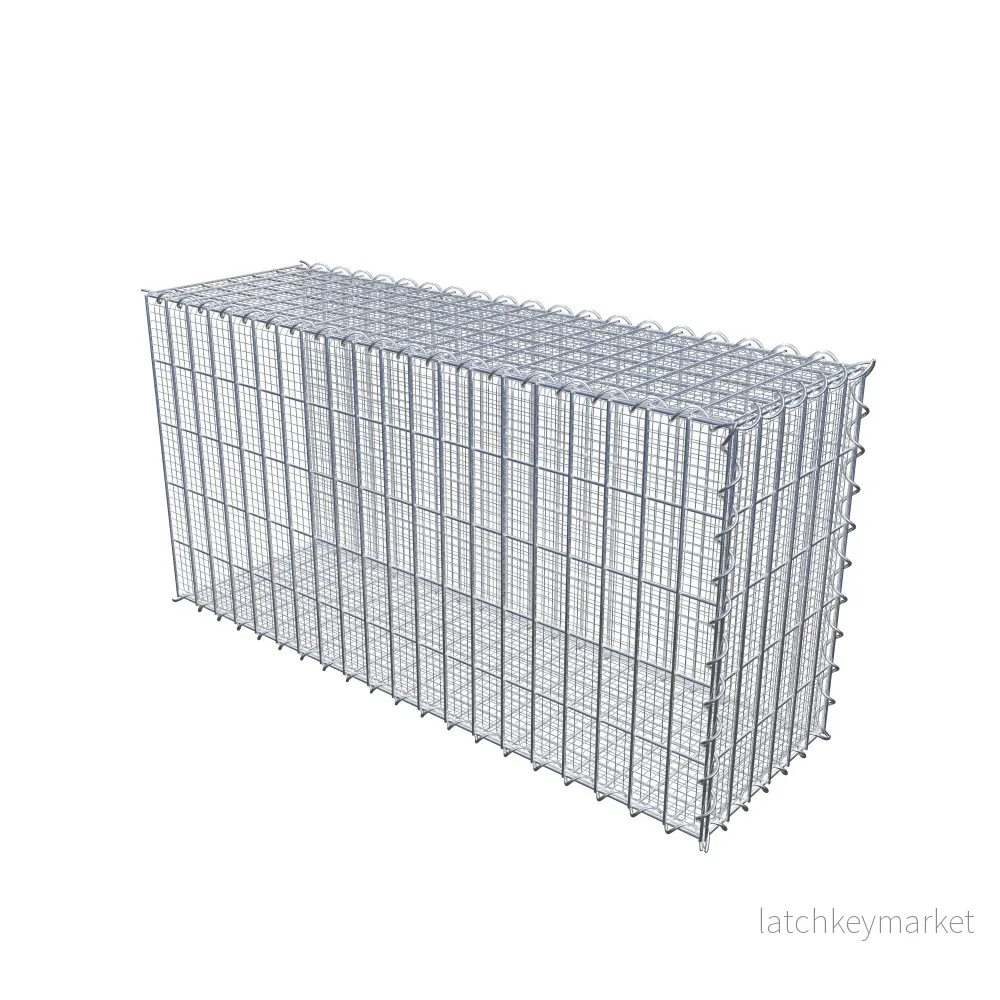 Sandodlingsgabion typ 2 100 cm x 50 cm x 30 cm (L x H x D), maskstorlek 5 cm x 10 cm, spiral - Bild 2