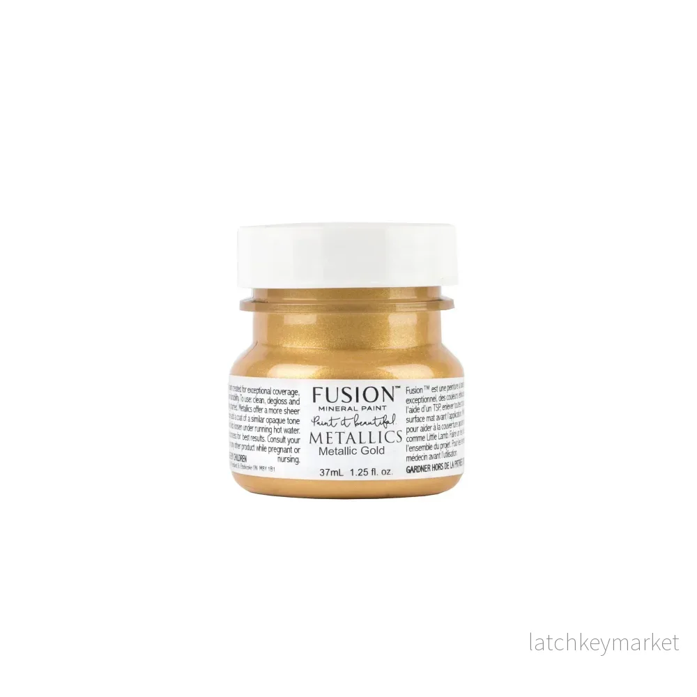 Fusion Mineral Paint Metallics Gold - Bild 3