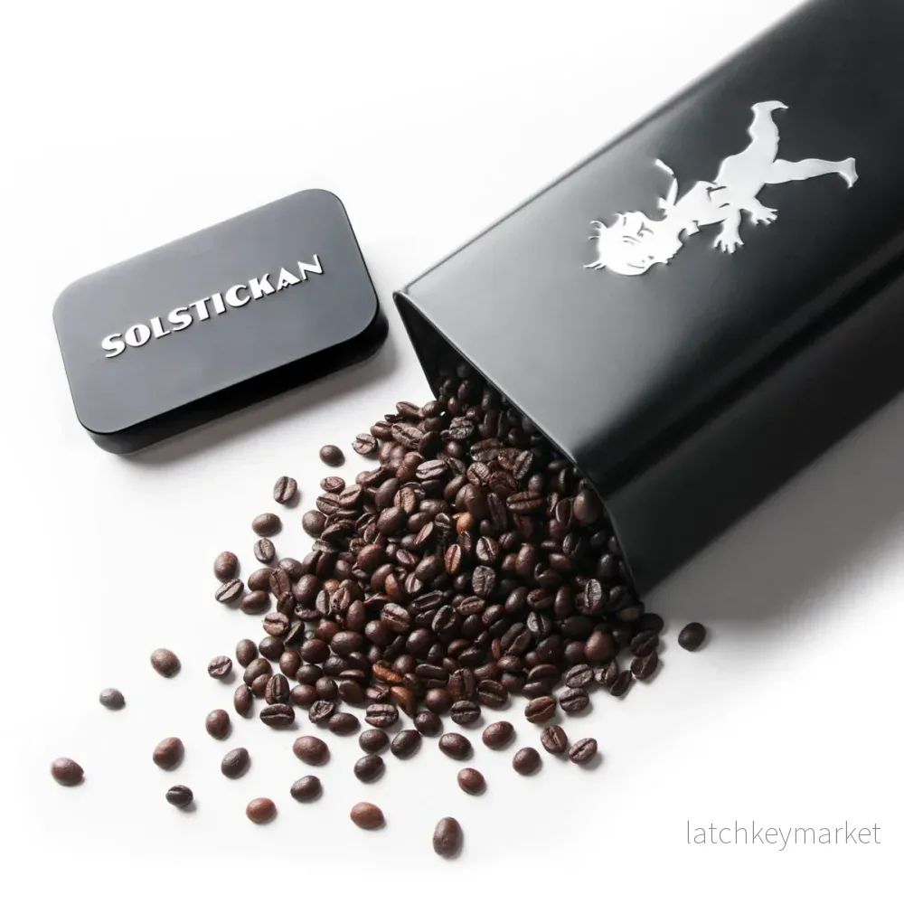 Solstickan kaffeburk svart/vit - Bild 2