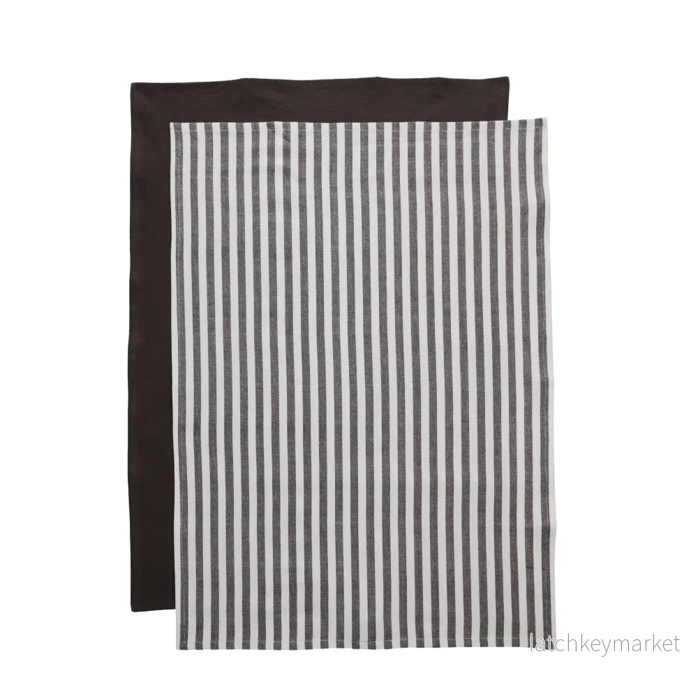 Estrille 2-pack kjøkkenhånkle 70 cm brun