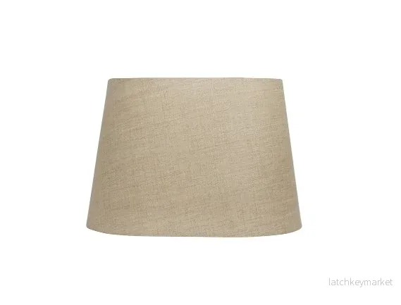 Lampskärm Basic oval natur d38 Lampskärm Basic oval natur d38