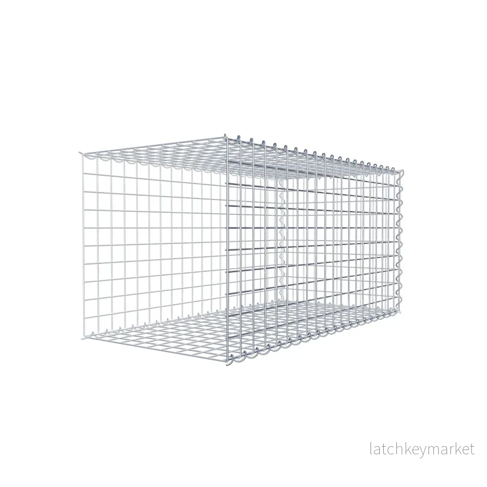 Extra gabion typ 2 100 cm x 50 cm x 50 cm (L x H x D), maskstorlek 5 cm x 5 cm, spiral - Bild 3