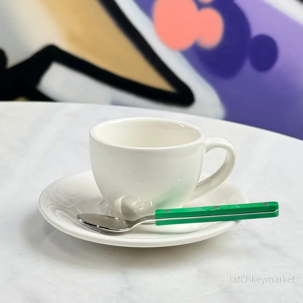 Sabre Paris Little Espresso Spoon Garden Green Sabre Paris Little Espresso Spoon Garden Green