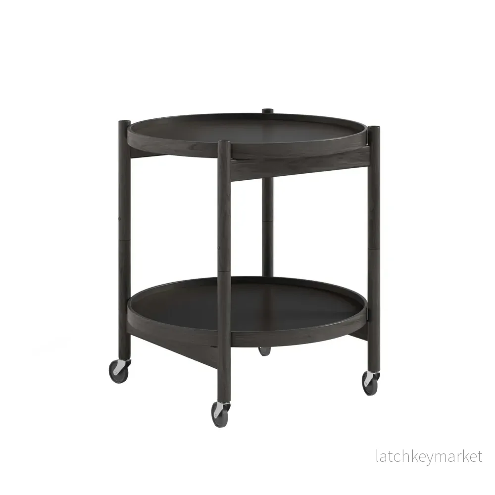 Bølling Tray Table 50 cm Black Lacquered Oak - Bild 2