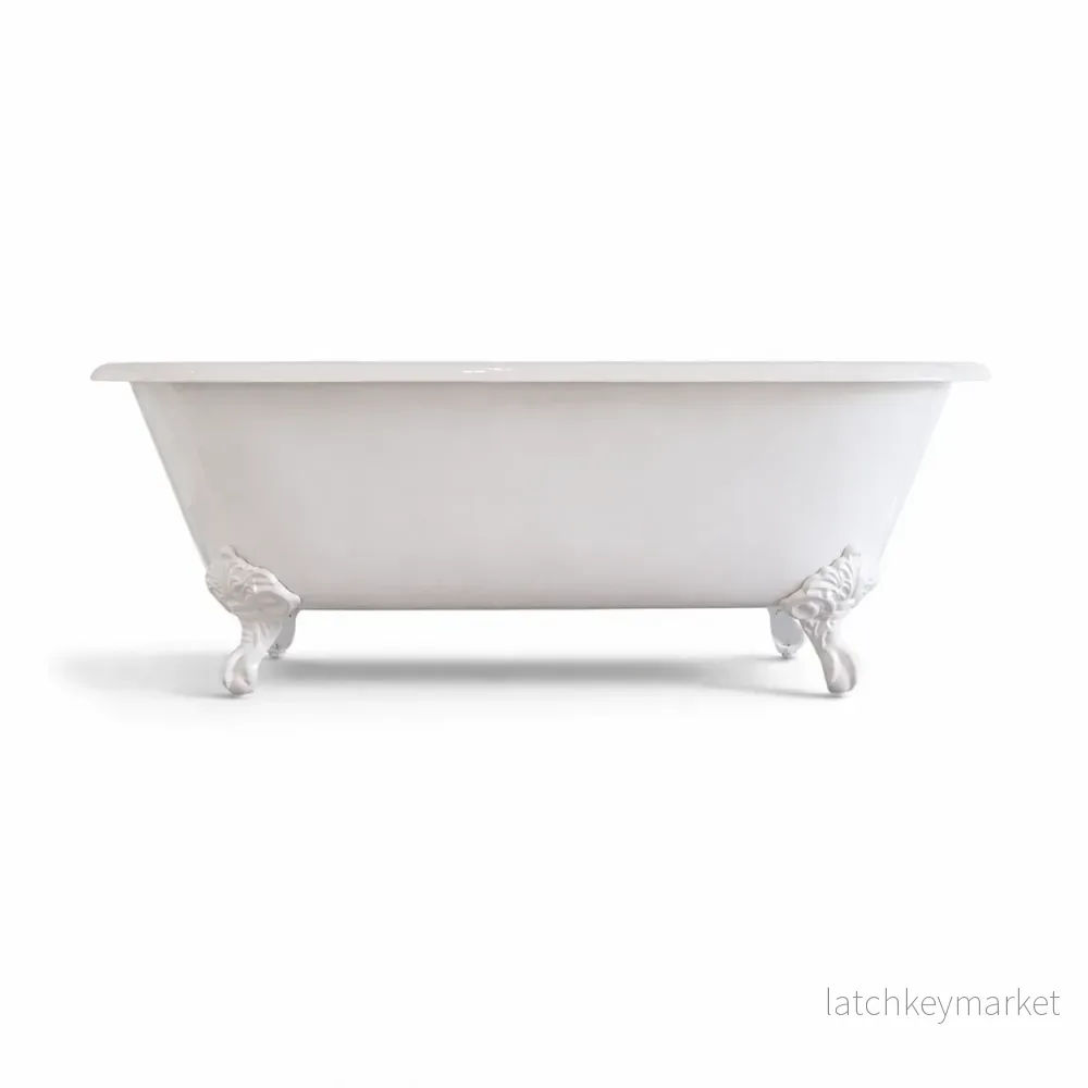 Palace gjutjärnsbadkar 154 cm med tassar Palace gjutjärnsbadkar 154 cm med tassar