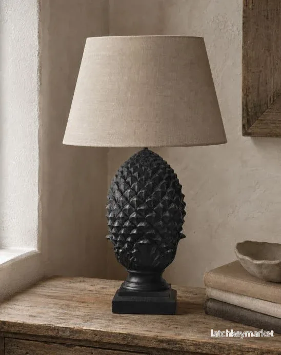 Bordslampa Lampfot Kotte Svart 52cm - Bild 2