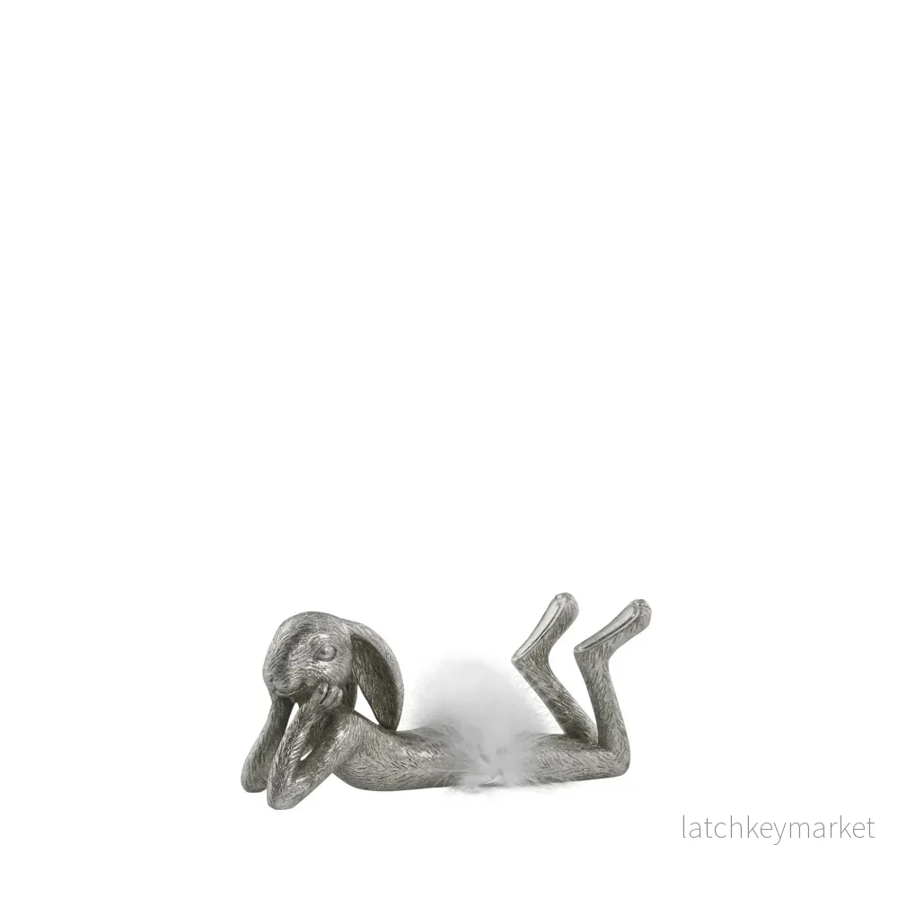 Semilla påskharefigur H8,4 cm. Silver - Bild 2