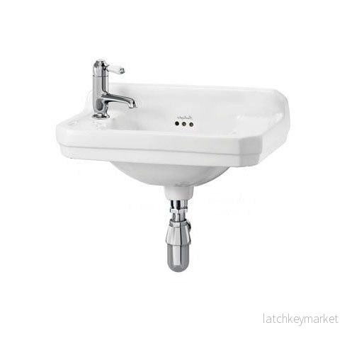Burlington tvättställ Edwardian JR blandarhål vänster Burlington tvättställ Edwardian JR blandarhål vänster