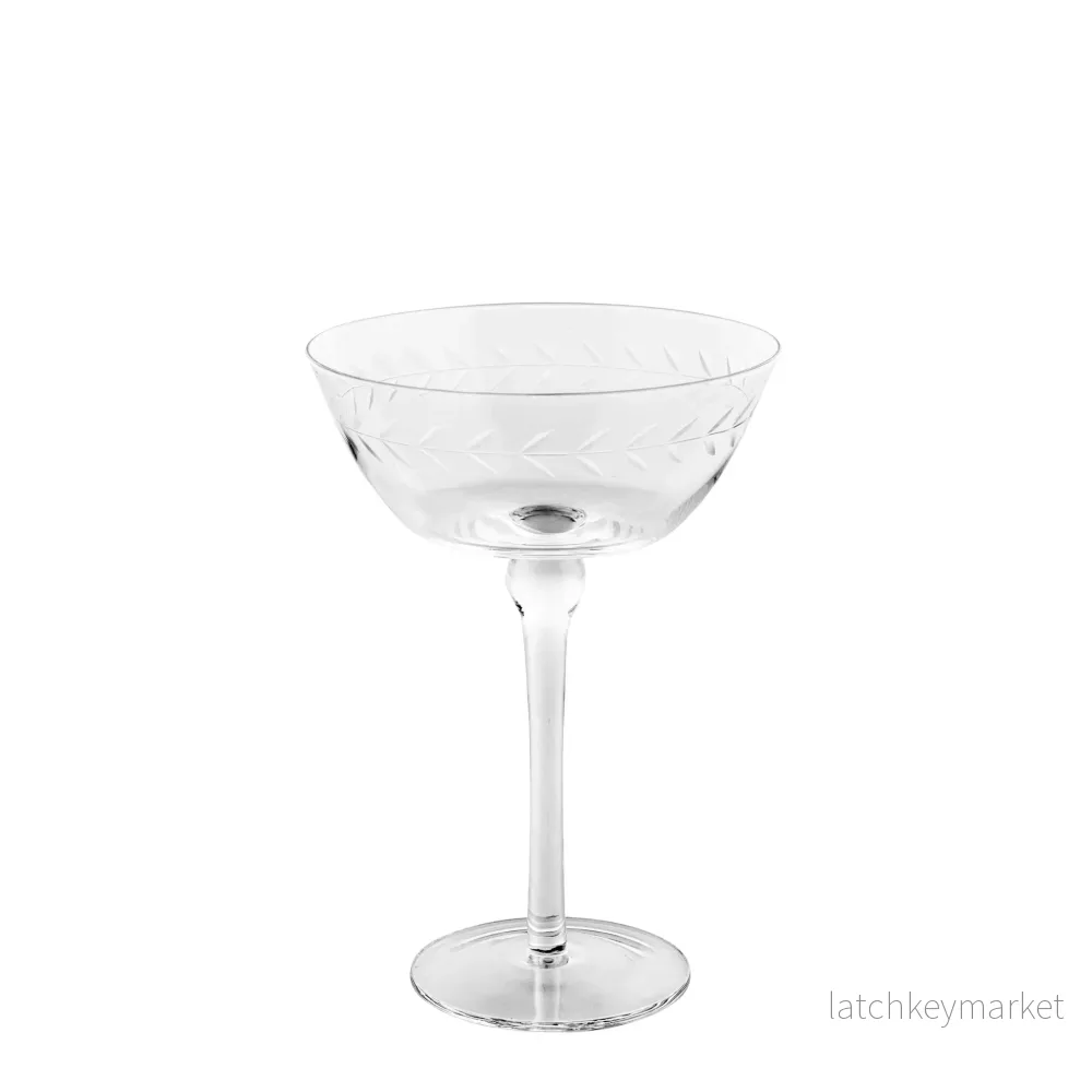Dauphine champagneskål 33 cl. transparent Dauphine champagneskål 33 cl. transparent