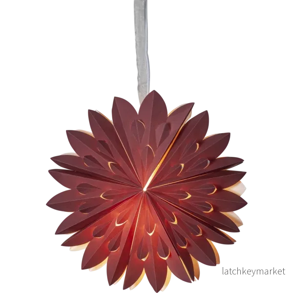 Adventsstjärna Pappersstjärna Clipp 60 cm röd Adventsstjärna Pappersstjärna Clipp 60 cm röd