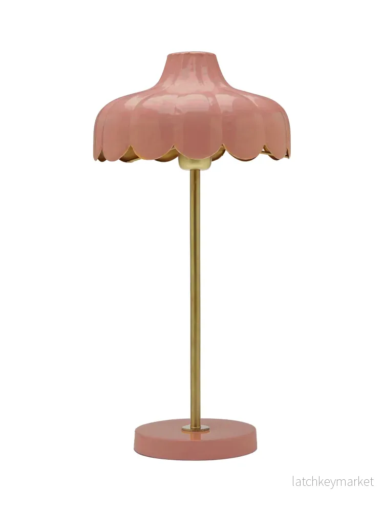 Bordslampa Wells Mellanrosa - Bild 2
