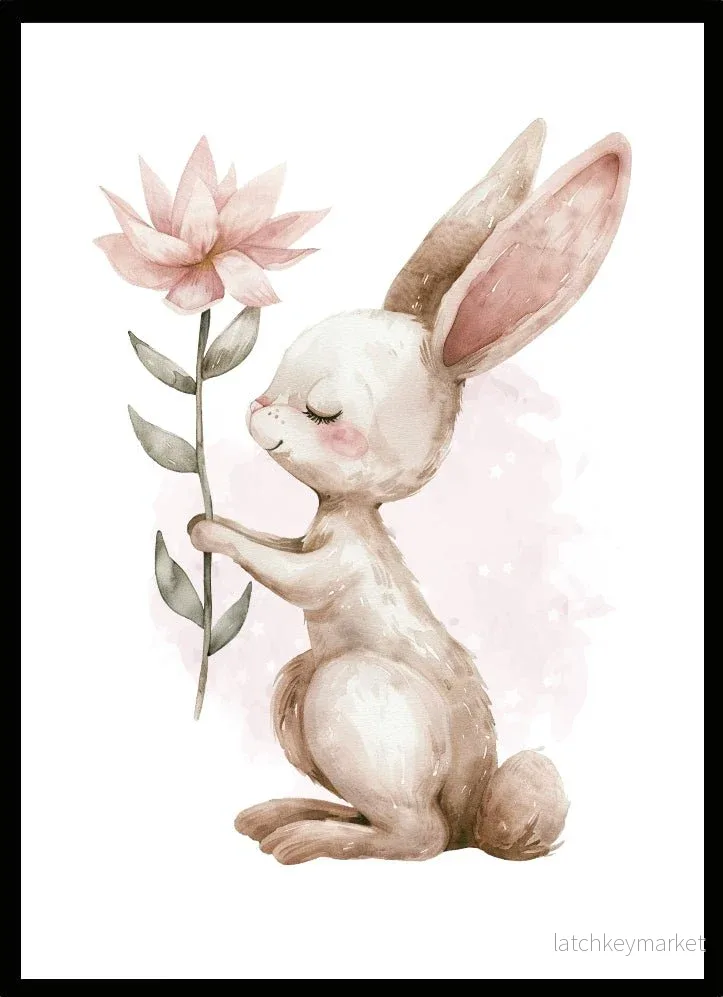 Barntavla Fairy rabbit