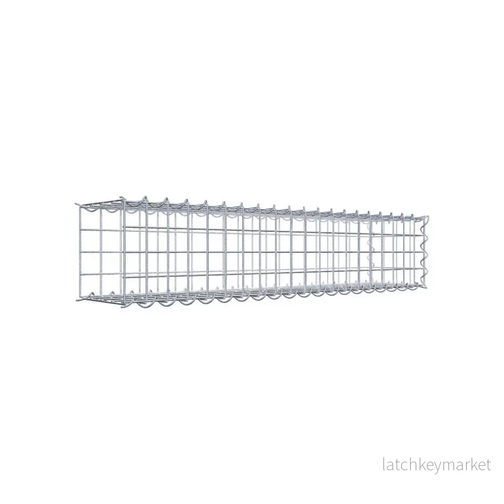Extra gabion typ 2 100 cm x 20 cm x 20 cm (L x H x D), maskstorlek 5 cm x 5 cm, spiral Extra gabion typ 2 100 cm x 20 cm x 20 cm (L x H x D), maskstorlek 5 cm x 5 cm, spiral