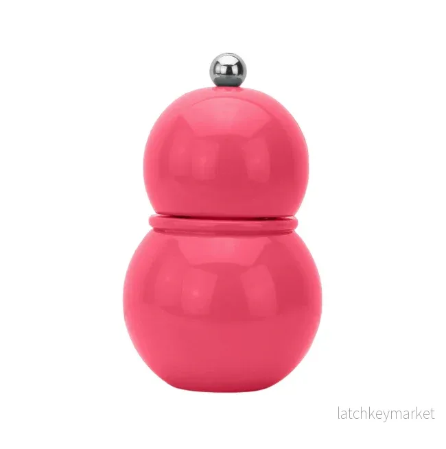 Small Bobbin Salt & Pepper Mill Watermelon Pink Small Bobbin Salt & Pepper Mill Watermelon Pink