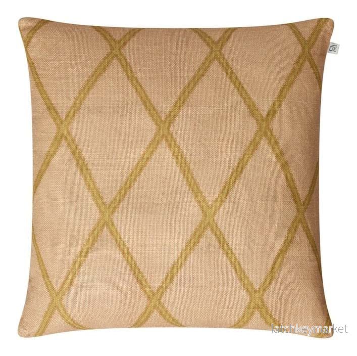 Ikat Orissa Linen Cushion Cover 50x50