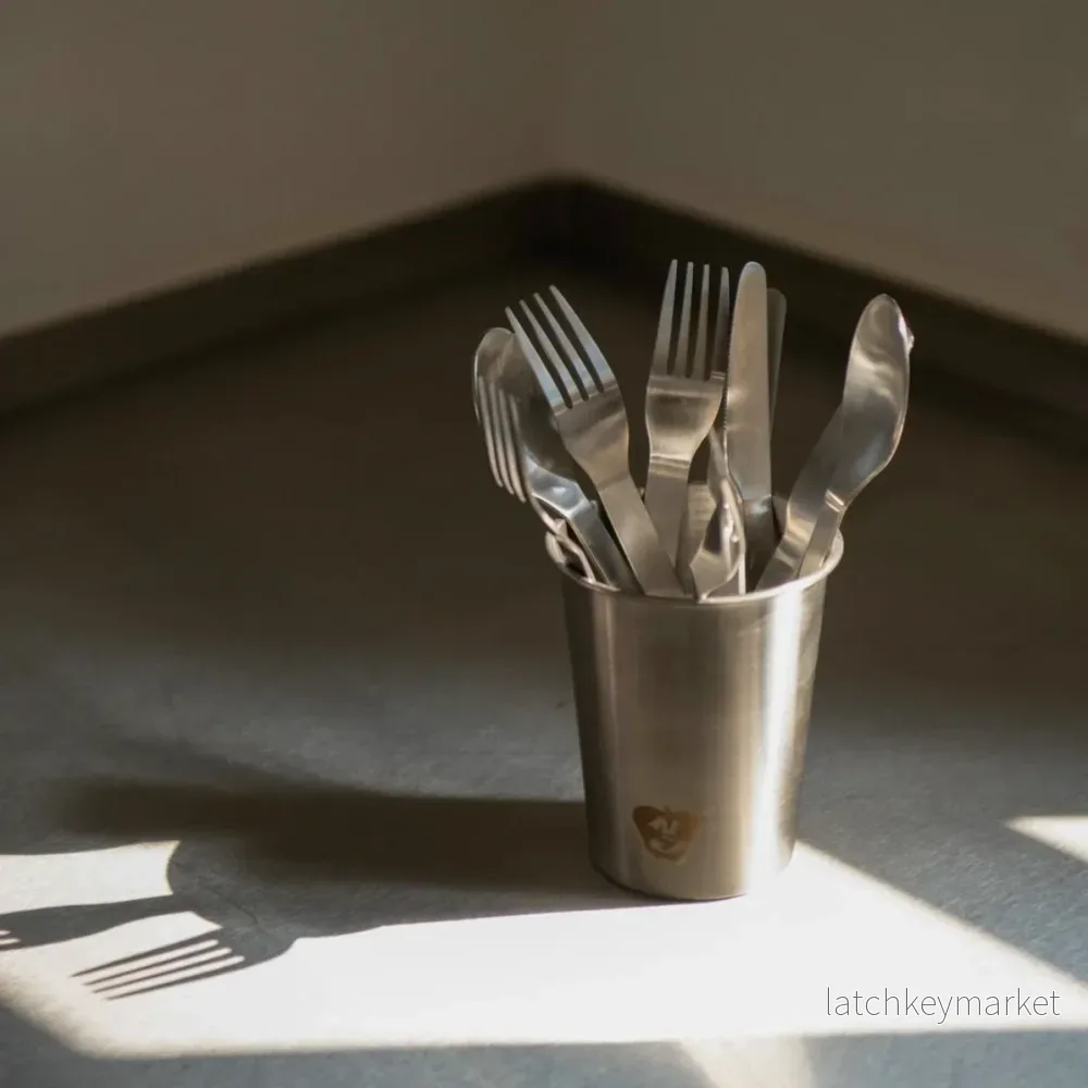 NIKO JUNE STEEL CUTLERY II - PICK UP - 12 PCS - Bild 2