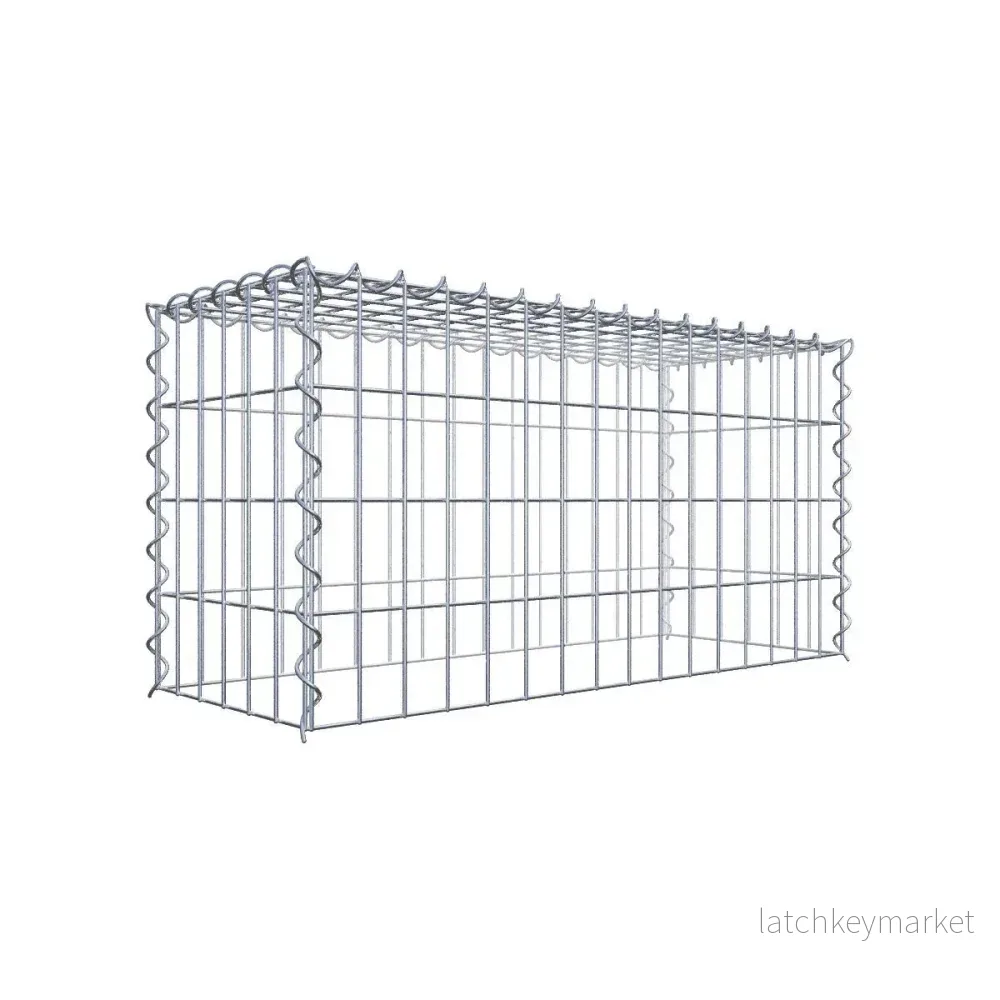 Extra gabion typ 3 80 cm x 40 cm x 30 cm (L x H x D), maskstorlek 5 cm x 10 cm, spiral Extra gabion typ 3 80 cm x 40 cm x 30 cm (L x H x D), maskstorlek 5 cm x 10 cm, spiral