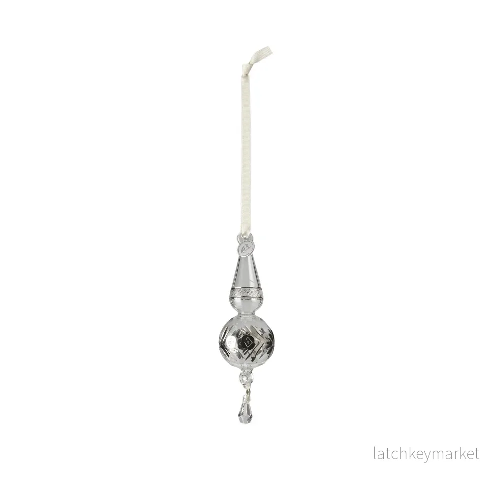 Genuine julgranshängare 14,5 cm transparent