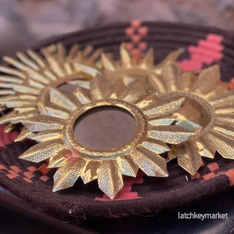 Mirror, Norther light Star, Bronze - Bild 3
