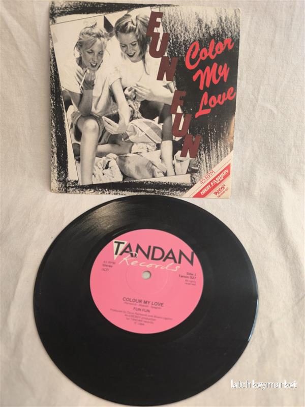 Fun Fun – Colour My Love - Italo Disco (7” Vinyl, 1984) - Bild 2
