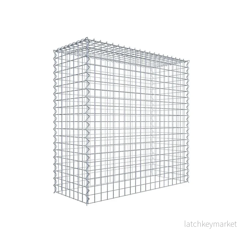 Extra gabion typ 3 100 cm x 100 cm x 40 cm (L x H x D), maskstorlek 5 cm x 5 cm, spiral Extra gabion typ 3 100 cm x 100 cm x 40 cm (L x H x D), maskstorlek 5 cm x 5 cm, spiral