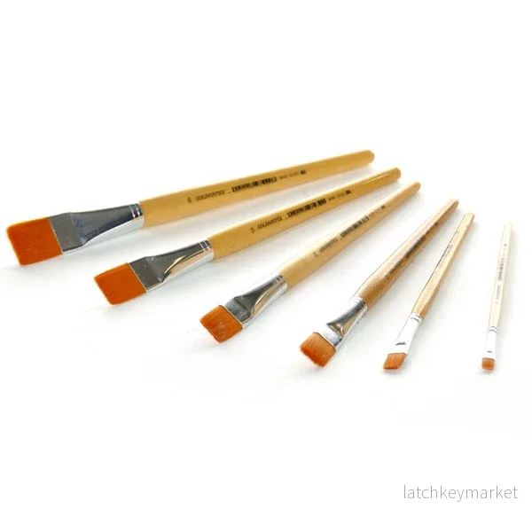 Konstnärspenslar flat Konstnärspenslar flat