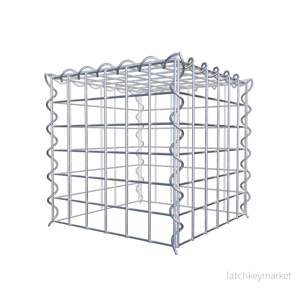 Extra gabion typ 3 30 cm x 30 cm x 30 cm (L x H x D), maskstorlek 5 cm x 5 cm, spiral - Bild 3