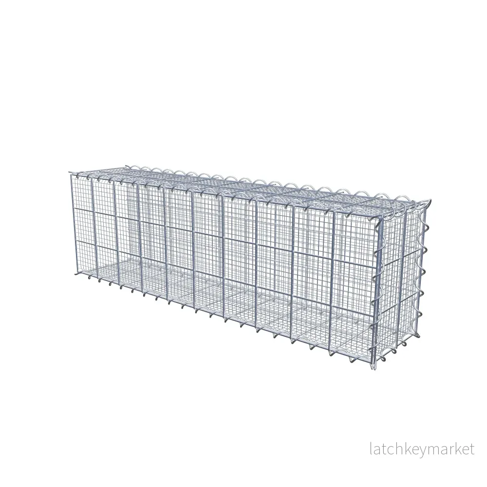 Sandodlingsgabion typ 2 100 cm x 30 cm x 20 cm (L x H x D), maskstorlek 10 cm x 10 cm, spiral - Bild 2