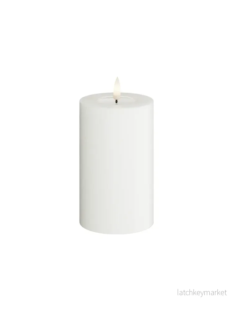 Real Flame Blockljus 7,5x12,5 cm
