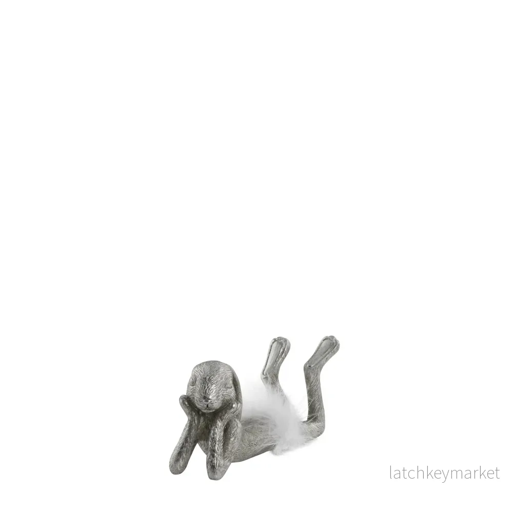 Semilla påskharefigur H8,4 cm. Silver