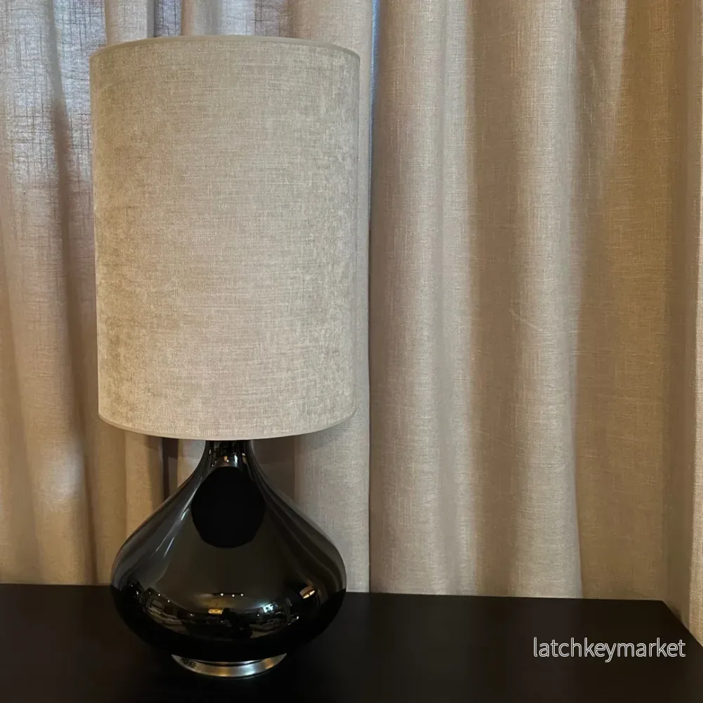 Lampa Flavia Large Svart Budapest Beige - Bild 2
