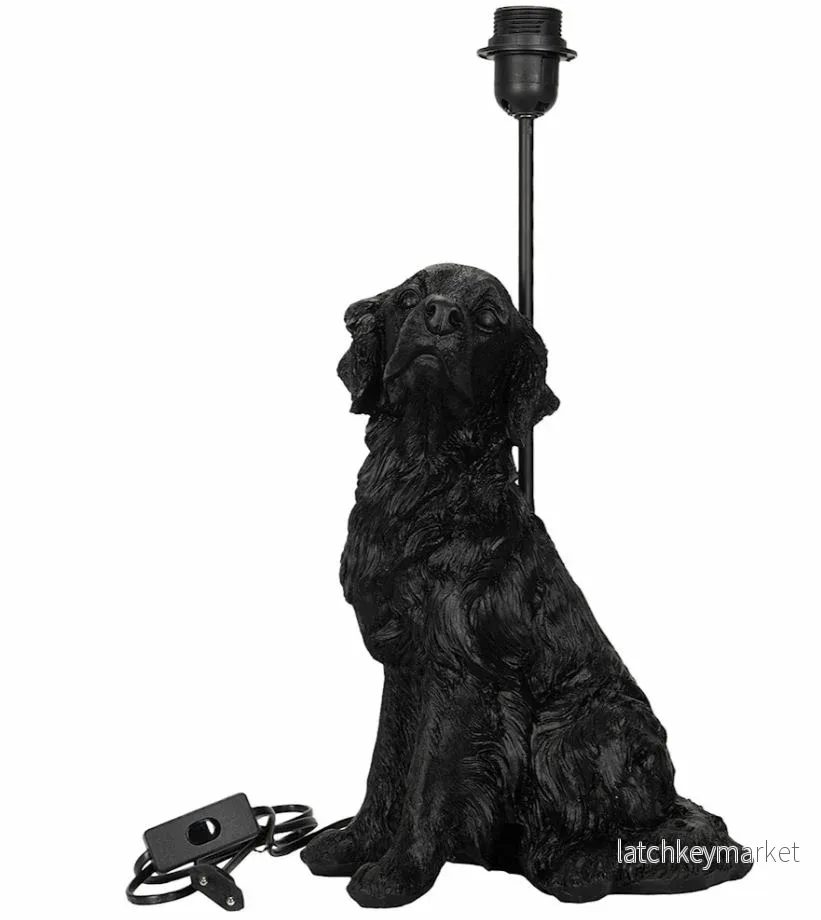 Bordslampa Lampfot Hund 49 cm Bordslampa Lampfot Hund 49 cm