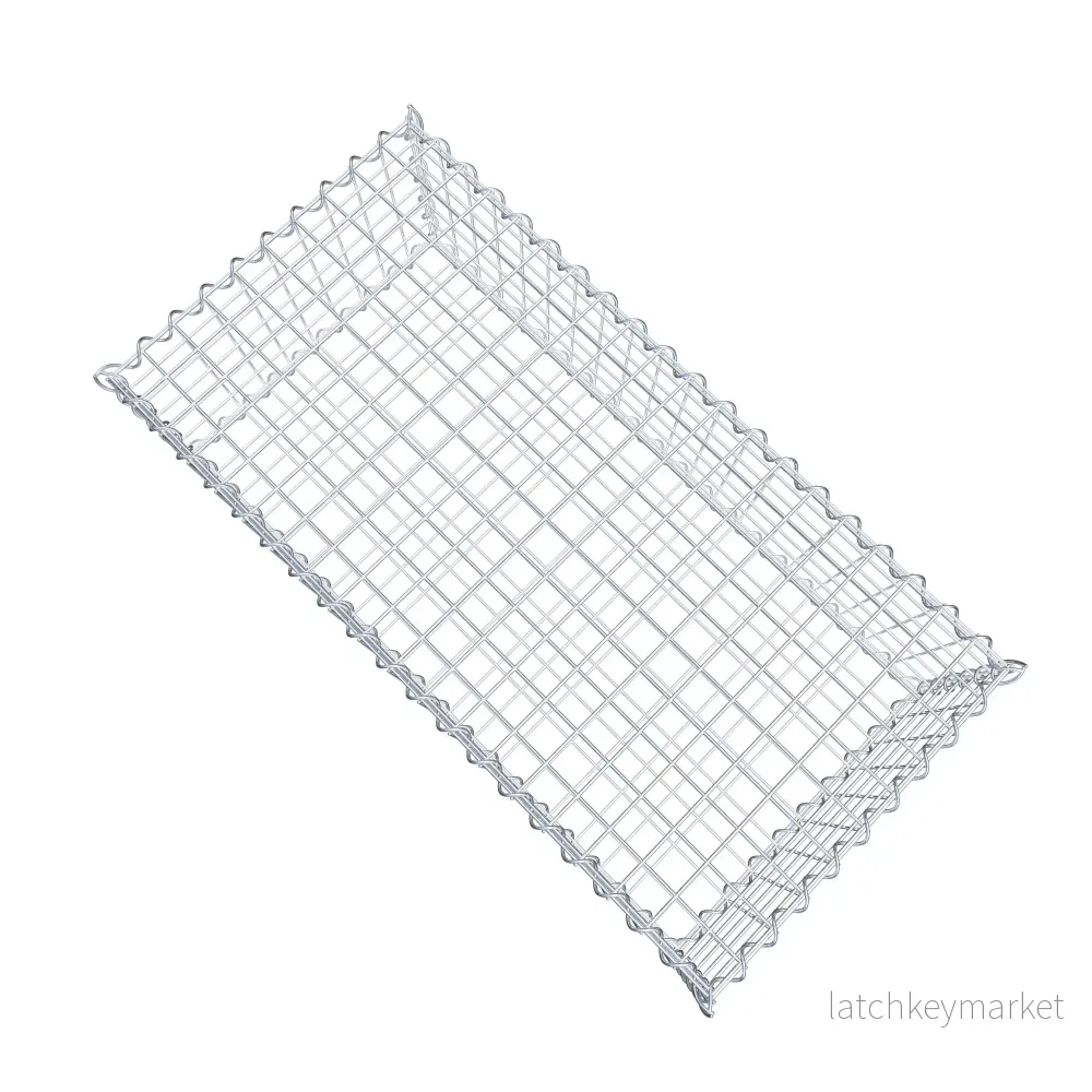 Gabion 100 cm x 30 cm x 50 cm (L x H x D), maskstorlek 5 cm x 5 cm, spiral - Bild 3