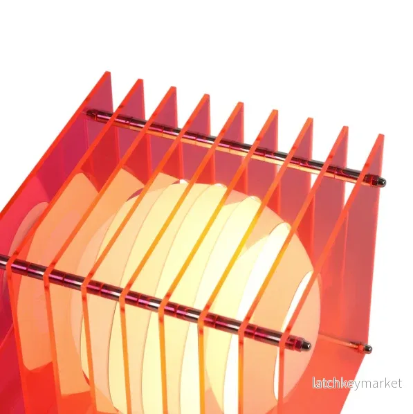 LOP Small Square Pink Lamp - Bild 2
