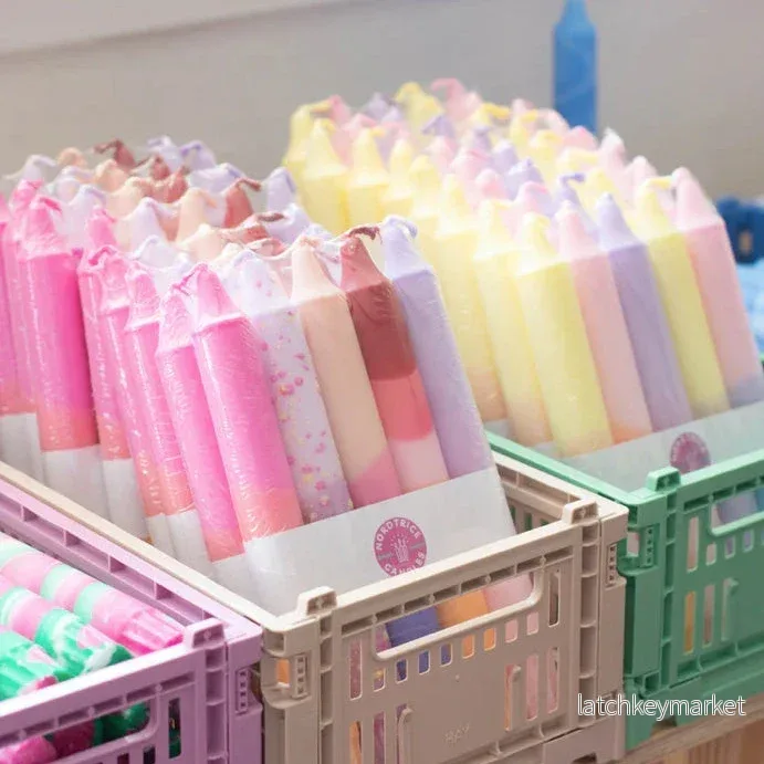 Candles Pastel Party Sunset Mix 5-p - Bild 3