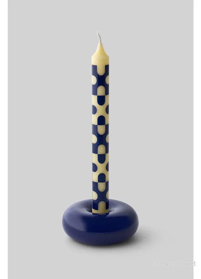 BOB Candle Holder Small Dark Blue - Bild 2
