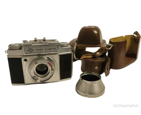 Agfa Ambi Silette – analog kamera #1
