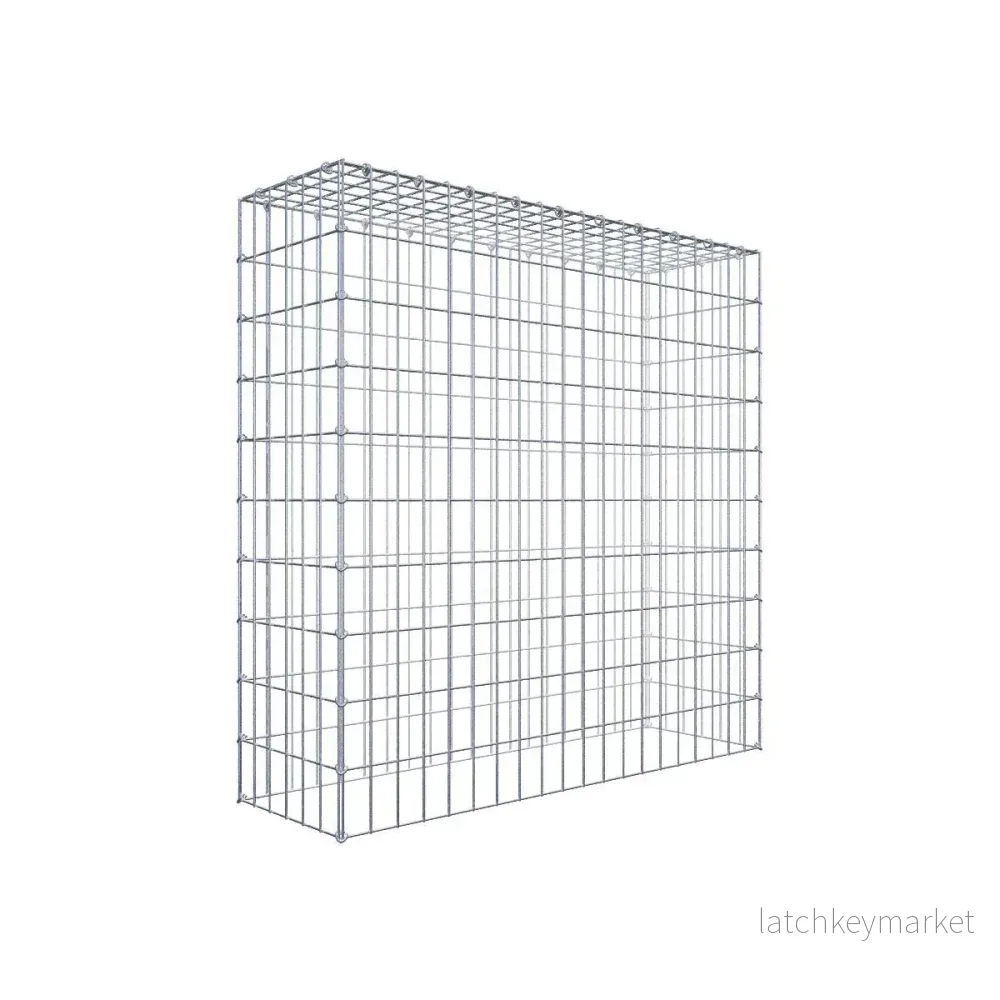 Extra gabion typ 3 100 cm x 100 cm x 30 cm (L x H x D), maskstorlek 5 cm x 10 cm, C-ring Extra gabion typ 3 100 cm x 100 cm x 30 cm (L x H x D), maskstorlek 5 cm x 10 cm, C-ring
