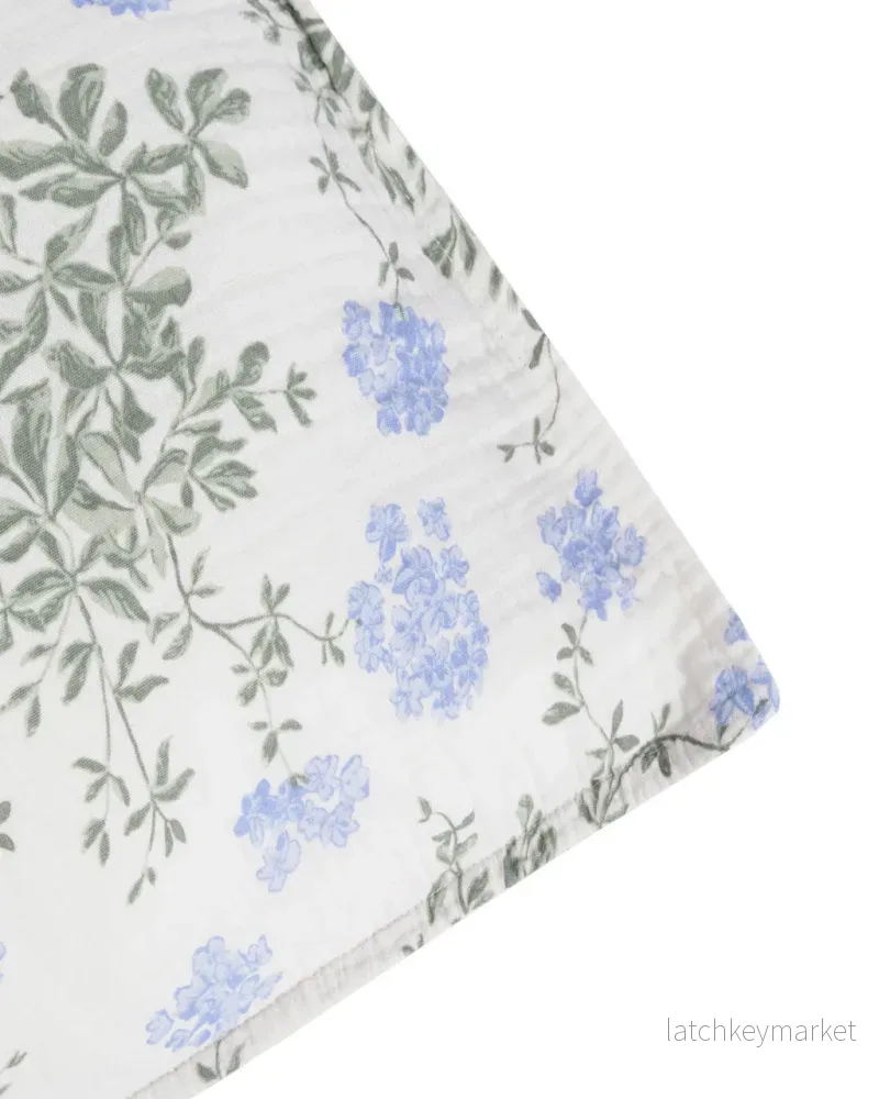 Muslin Örngott, Plumbago, 50x60 cm - Bild 2