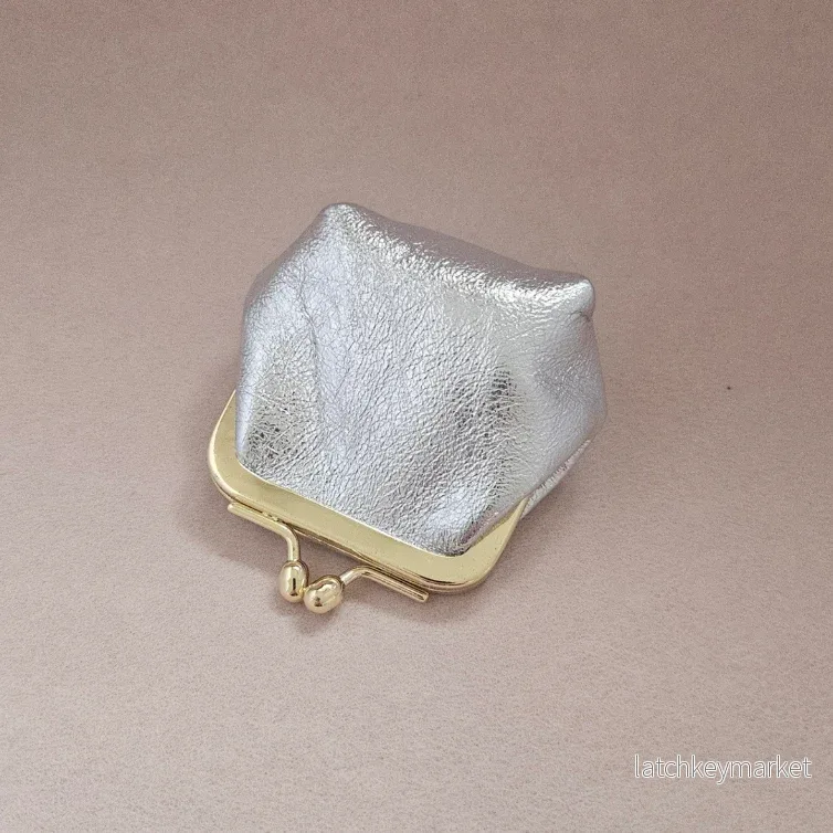 Retro leather mini purse - Bild 2