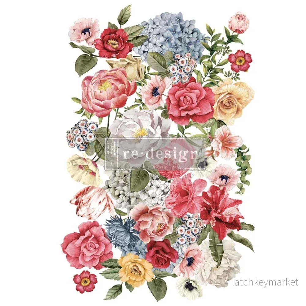 Dekortransfer Wondrous floral II