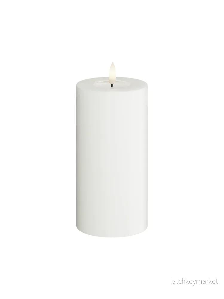 Real Flame Blockljus 7,5x15 cm