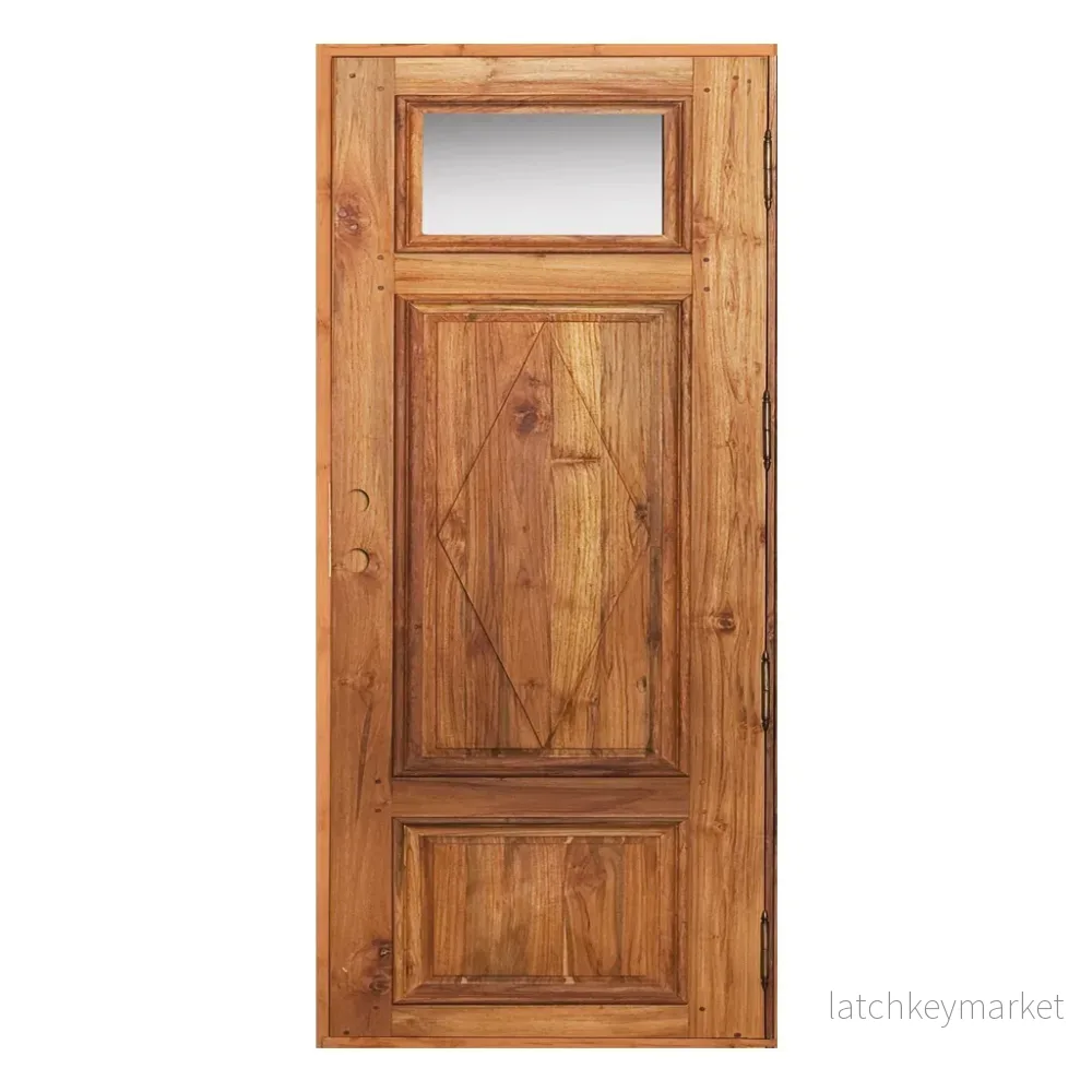 Christinehof enkeldörr teak 980×2080 mm Christinehof enkeldörr teak 980×2080 mm