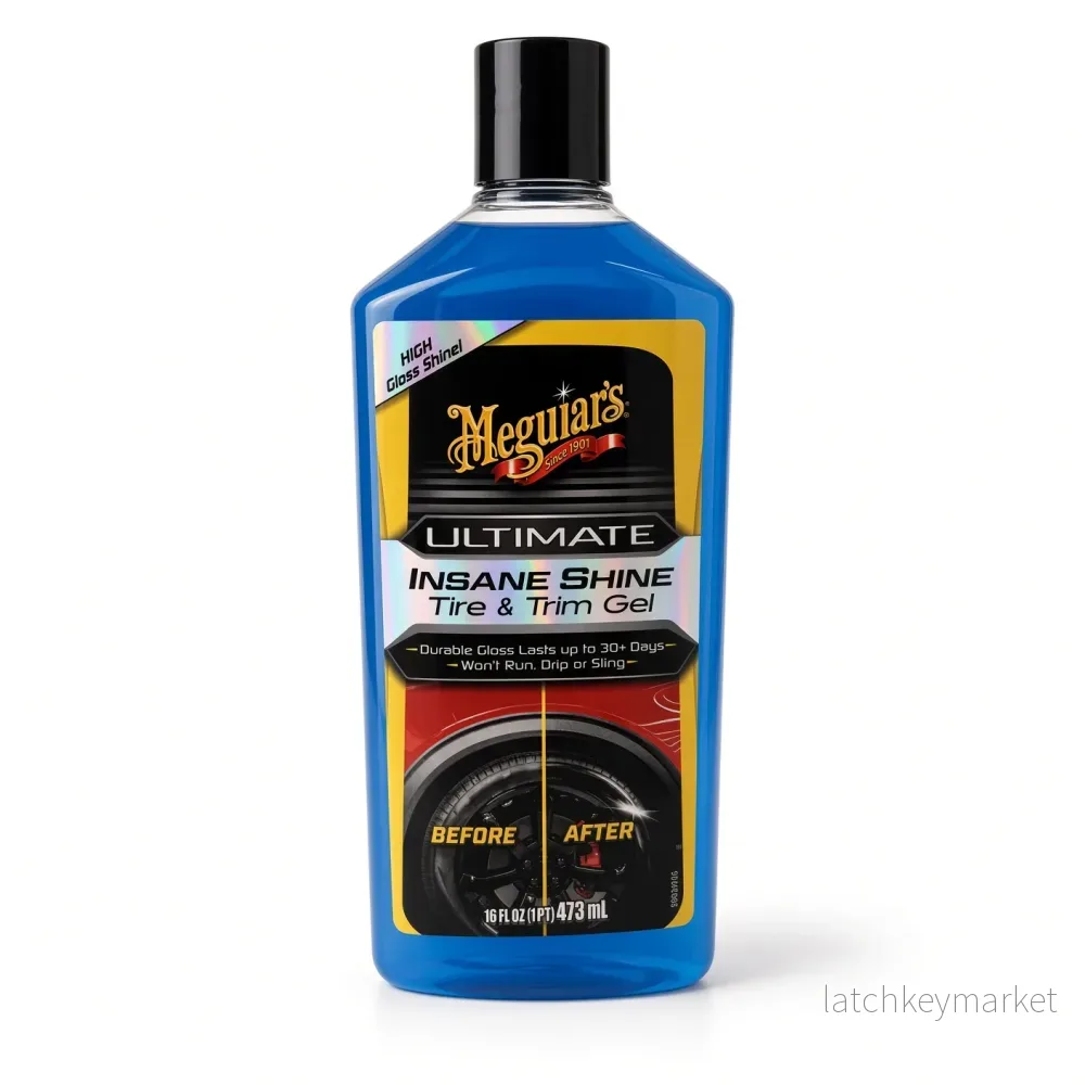 Meguiars Ultimate Insane Shine Tire & Trim Gel Däck & Plastskötsel (473ml) Meguiars Ultimate Insane Shine Tire & Trim Gel Däck & Plastskötsel (473ml)