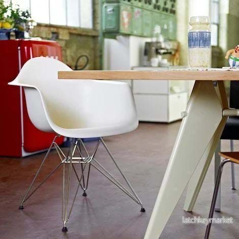 Eames Plastic Armchair RE DAR - Chrome Base - Bild 2